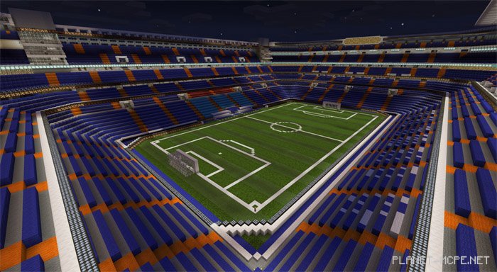 Карта Santiago Bernabeu Stadium [Творчество]
