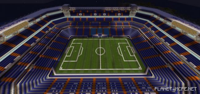 Карта Santiago Bernabeu Stadium [Творчество]