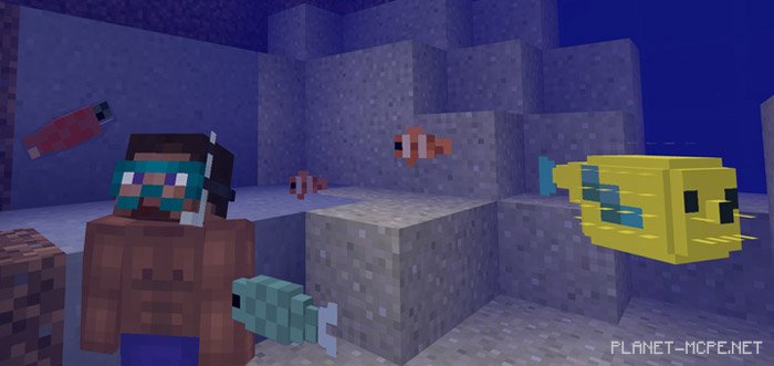 Мод Fishes 1.1.0/1.0.0