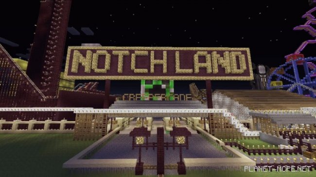 Карта Notchland Amusement Park [Американские Горки] [Мини-Игра]
