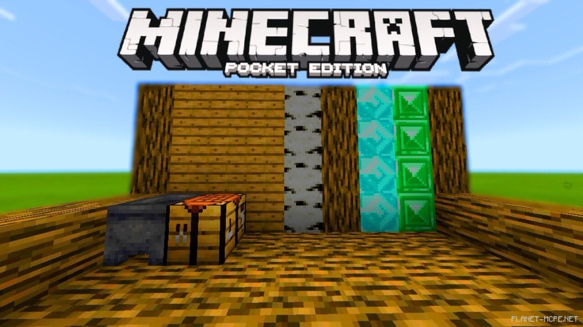 Скачать Minecraft PE 1.2.0.25 Build 8 (Beta версия) для Android