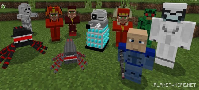 Мод Doctor Who Mobs 1.2