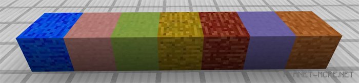Текстуры Colored Blocks 1.2