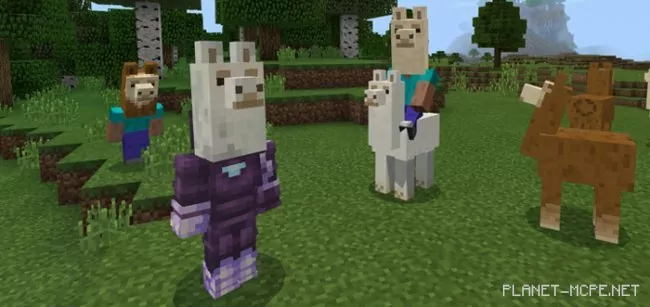 Текстуры Llama Heads 1.2.8