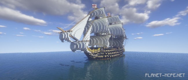 Установление парусного судна