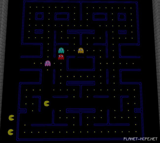 Карта Pac-Man [Мини-игра]