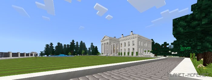 Карта A Minecraft White House [Творчество]