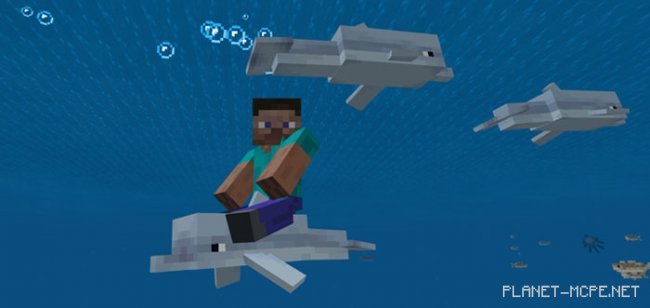 Мод Controllable Rideable Dolphins 1.4