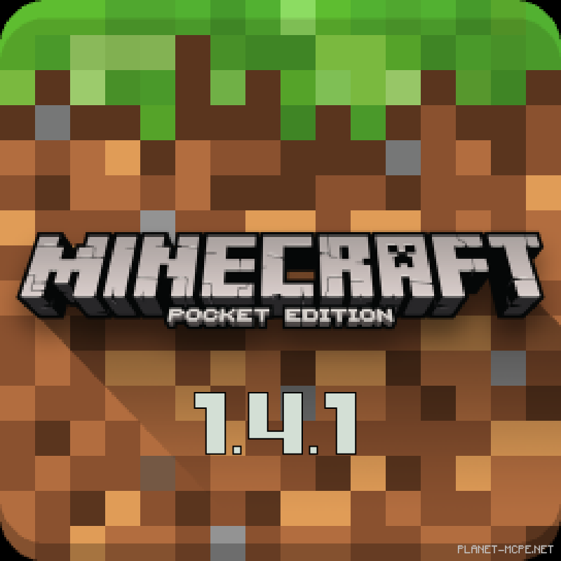 Minecraft 1.4.1 Bedrock для Android