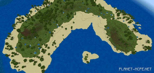 Карта SG Mexa: Tropical [Пользовательский ландшафт]