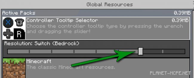 Текстуры Controller Tooltip Selector 1.4.4