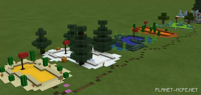 Карта Matt’s Minigolf: Biomes Edition [Мини-игра]