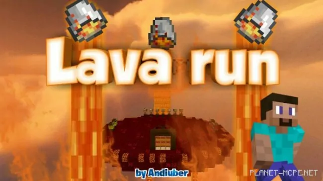 Карта Lava Run [Паркур] [Мини-игра]