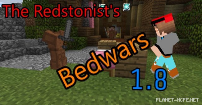 Карта The Redstonist Bedwars [PvP] [Мини-игра]