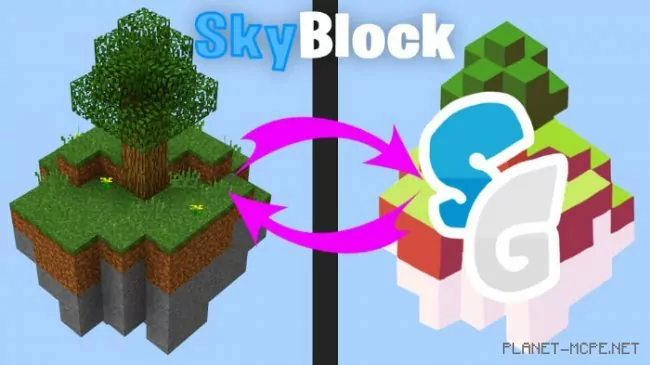 Карта SG Logo SkyBlock [Выживание]