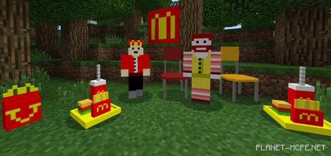 Мод McDonalds 1.7