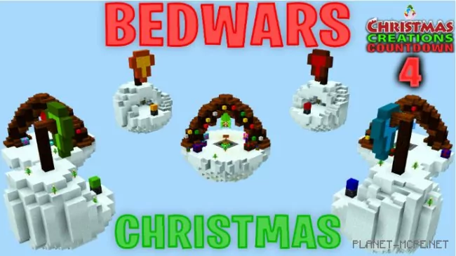 Карта SG BedWars XMas [Мини-игра] [PvP]