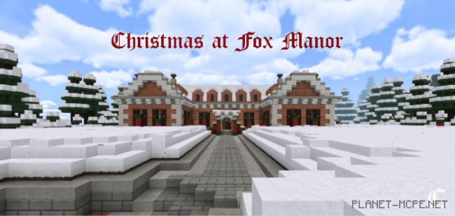 Карта Christmas at Fox Manor [Творчество]