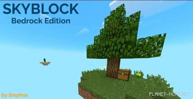 Карта Skyblock Bedrock Edition! [Творчество]