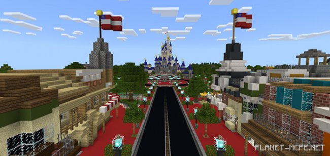 Карта Minecraft Walt Disneyworld [Творчество]