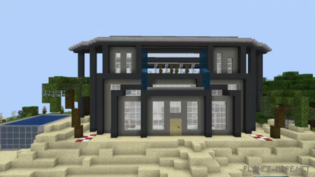 Карта KC Modern Beachside Mansion