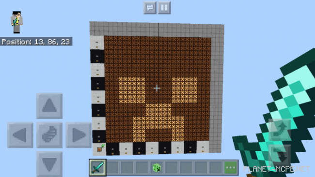 Карта Programmable Display in Minecraft Bedrock Edition