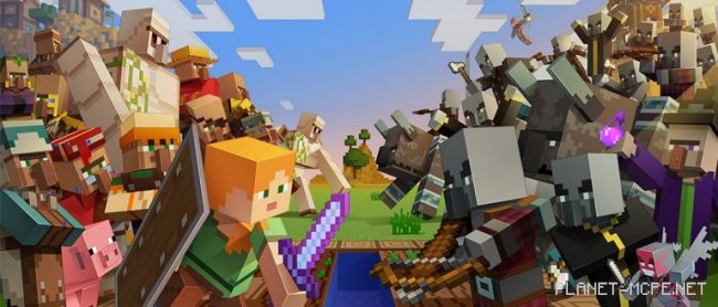 «Village and Pillage» для Minecraft Bedrock
