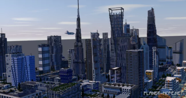 Карта UIE City | Modern City