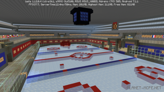 Карта Ice Hockey V2 [мини-игра]