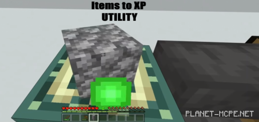 Мод Items to XP Utility
