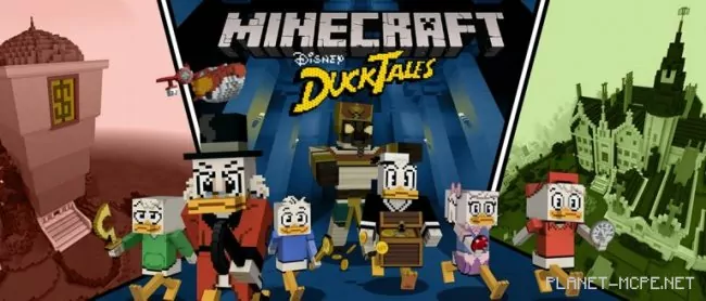 Приключенческая карта Ducktales