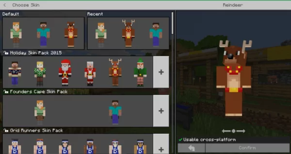 Текстурпак Classic Skins in 1.13