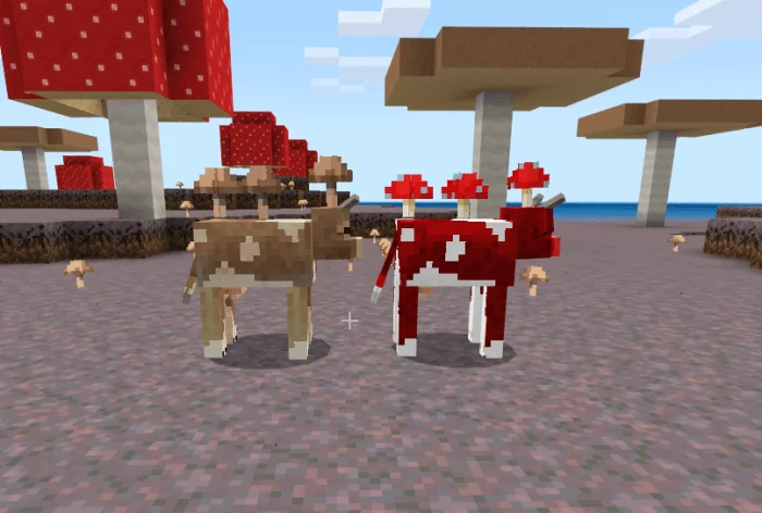 Cuter Vanilla Cows & Mooshrrooms