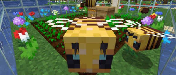 Обновление «Жужжащие пчелы» в Minecraft