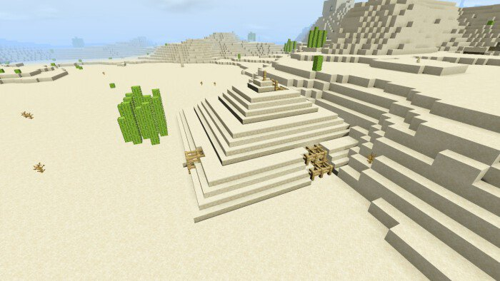 Мод Generated Desert Structures