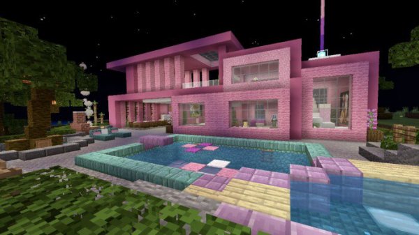 Карта Pink Mansion