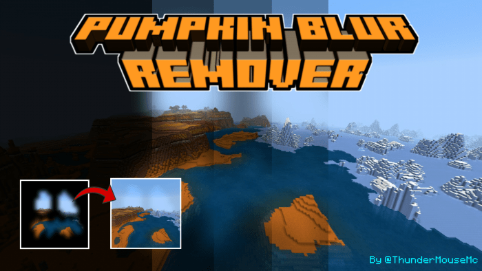 Текстурпак Pumpkin Blur Remover