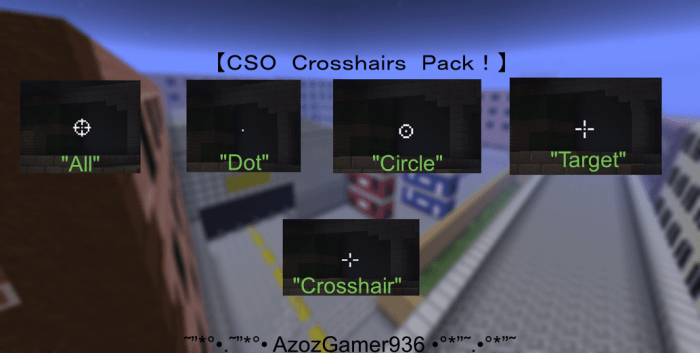 Текстурпак CSO Crosshairs