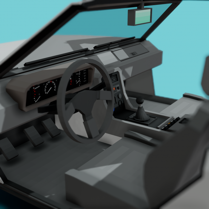 Руль | Мод DeLorean DMC-12