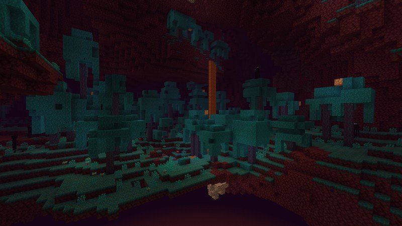Биом Искаженный лес, структура, блоки, интересные факты — Гайды Minecraft PE