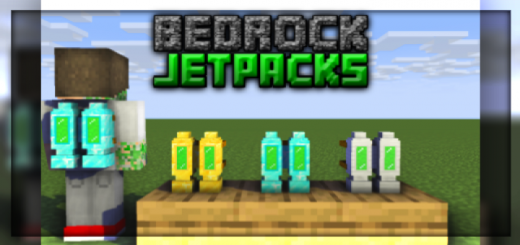 Мод Bedrock Jetpacks