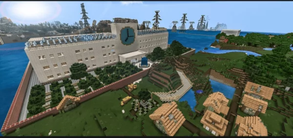 Карта Middle School for Minecraft