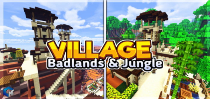 Карта Village Badlands & Jungle