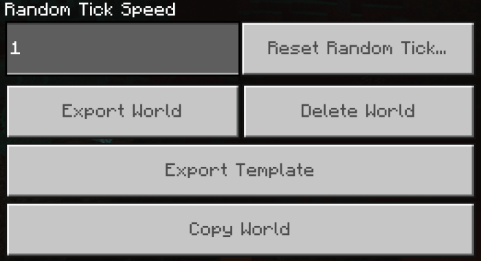 World Export on Mobile (iOS)