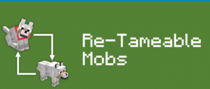 Мод Re-Tameable Mobs