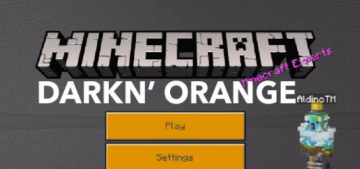 Текстурпак Darkn’ Orange UI