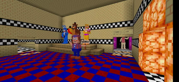 Карта The Freddy Fazbear’s Ultimate Pizzeria