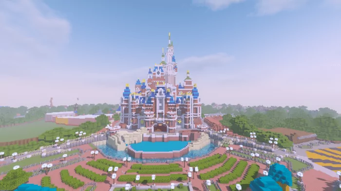 Карта Shanghai Disneyland