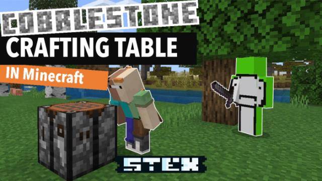 Cobblestone Crafting Table