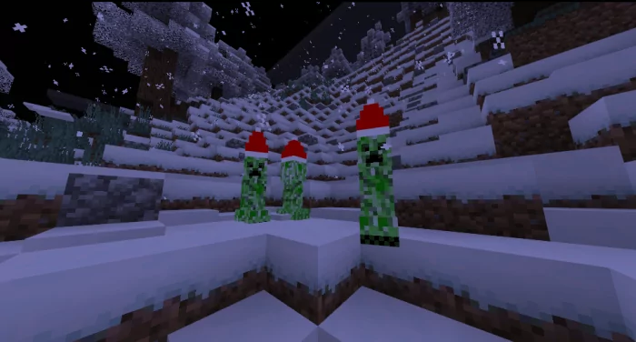 Vanilla Christmas Mobs